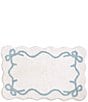 Mud Pie Bow Collection Cotton Bath Mat - Image 1