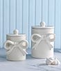 Mud Pie Bow Collection Covered Canisters - Image 3