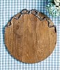 Mud Pie Bow Wood Cheese Board - Image 2