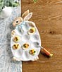 Mud Pie Bunny Deviled Egg Platter Set - Image 2