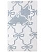 Mud Pie Chenille Bow Blanket - Image 1
