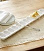 Mud Pie Circa Deviled Egg Tray & Feeling Devilish Fork, White - Image 3
