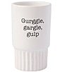 Color:White - Image 2 - Circa Gurggle, Gargle, Gulp Bath Tumbler