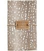 Mud Pie Fawn Print Napkins, Set of 4, Color:Tan - Image 1