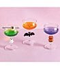 Mud Pie Halloween Novelty Coupe Glasses, Set of 3 - Image 2