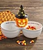 Mud Pie Halloween Collection Pumpkin Light-Up Sitter, Color:Orange - Image 2