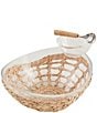 Mud Pie In The Garden Acrylic Chip and Dip Set, Color:Natural - Image 1