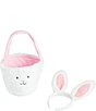 Mud Pie Kids Light Up Ears Easter Bunny Basket - Image 1