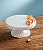 Color:White - Image 4 - On The Half Shell Reversible Seafood Tower and Pedestal Set