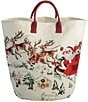 Mud Pie Oversized Santa Landscape Gift Tote Bag - Image 1