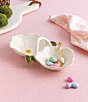 Mud Pie White Flower Double Tidbit Set - Image 2