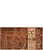 Mud Pie Wood Charcuterie Board 9-Piece Set, Color:Brown - Image 1