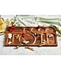 Mud Pie Wood Charcuterie Board 9-Piece Set, Color:Brown - Image 2