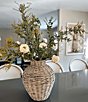 Mud Pie Woven Willow Decorative Vase - Image 2