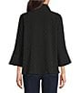 Multiples Clipped Jacquard 2-Piece Jacket Set - Image 2