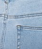 Multiples Denim Fringe Hem Flared Crop Jeans - Image 4