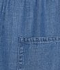 Multiples Drawstring Elastic Waist Pull-On Crop Pants - Image 4