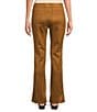 Multiples Faux Suede Flared Full Length Pull-On Pants - Image 2