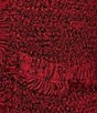 Multiples Knit Textured Knit Novelty Open Front 3/4 Sleeve Fringe Trim Open Front Jacket - Image 4