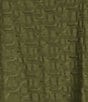 Multiples Knit Textured Scope Neck 3/4 Sleeve Shoulder Button Top - Image 4