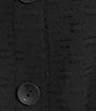 Multiples Plus Size Clipped Jacquard 2 Piece Jacket & Matching Tank - Image 6