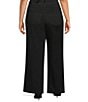 Multiples Plus Size Denim Wide Waist Ankle Length Wide Leg Jeans - Image 2