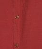 Multiples Plus Size Slub Crinkle Woven Scoop Neck 3/4 Ruffle Sleeve - Image 4