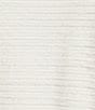 Multiples Plus Size Soft Textured Striped Plush Rib Knit Wrap Collar 3/4 Bungee Sleeve Top, Color:Winter White - Image 4