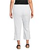 Multiples Plus Size Straight Leg Double X-Strap Hem Pull-On Pants - Image 2