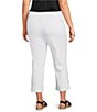 Multiples Plus Size Straight Leg Double X-Strap Hem Pull-On Pants - Image 4