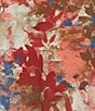 Multiples Plus Size Woven Floral Multi Print Point Collar 3/4 Roll-Tab Sleeve Button-Front Crinkle Shirt - Image 4