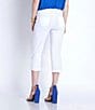 Color:White - Image 2 - Slimsation® by Multiples Pull-On Capri Pants