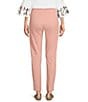 Multiples Slimsation® by Multiples Relaxed Tapered Leg Tummy Control Pull-On Ankle Pants, Color:Blush - Image 2