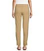 Color:Khaki - Image 2 - Slimsation® by Multiples Relaxed Tapered Leg Tummy Control Pull-On Ankle Pants
