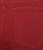 Multiples Slimsation Stretch Denim Flat Front Crop Length Pants - Image 4
