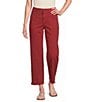 Multiples Slimsation Stretch Denim Flat Front Crop Length Pants - Image 1