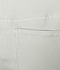 Multiples Solid Garment Dyed 4-Way Stretch Pull-On Crop Pants - Image 4