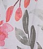 Multiples Textured Floral Wire Collar 3/4 Sleeve Button-Front Jacket - Image 5