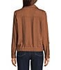 Multiples Woven Point Collar Long Sleeve With Roll Tab D-Ring Jacket - Image 2