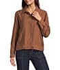 Multiples Woven Point Collar Long Sleeve With Roll Tab D-Ring Jacket - Image 3