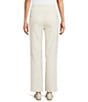 Multiples Woven Stretch Cord Straight Leg Ankle Length Pull On Pants - Image 2