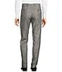 Color:Grey - Image 2 - Alex Suit Separates Flat Front Plaid Dress Pants