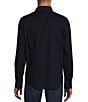 Color:Dark Navy - Image 2 - Back to Space Collection Slim-Fit Textured Long Sleeve Woven Shirt