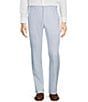 Color:Light Blue - Image 1 - Baird McNutt Linen Alex Slim-Fit Stripe Suit Separates Pants