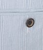 Color:Light Blue - Image 4 - Baird McNutt Linen Alex Slim-Fit Stripe Suit Separates Pants