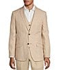 Color:Khaki - Image 1 - Baird McNutt Linen Classic Fit Suit Separates Blazer