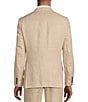 Color:Khaki - Image 2 - Baird McNutt Linen Classic Fit Suit Separates Blazer