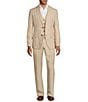 Color:Khaki - Image 3 - Baird McNutt Linen Classic Fit Suit Separates Blazer