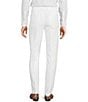 Color:White - Image 2 - Baird McNutt Linen Lucas Pleated Front Carrot Fit Suit Separates Pants
