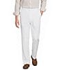 Murano Baird McNutt Linen Relaxed Fit Flat Front Suit Separates Pants - Image 1